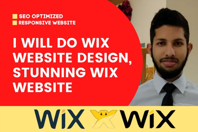 I will do wix website design, stunning wix website