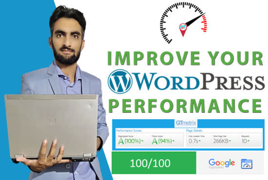 I will do wordpress speed optimization for make speed up wordpress website