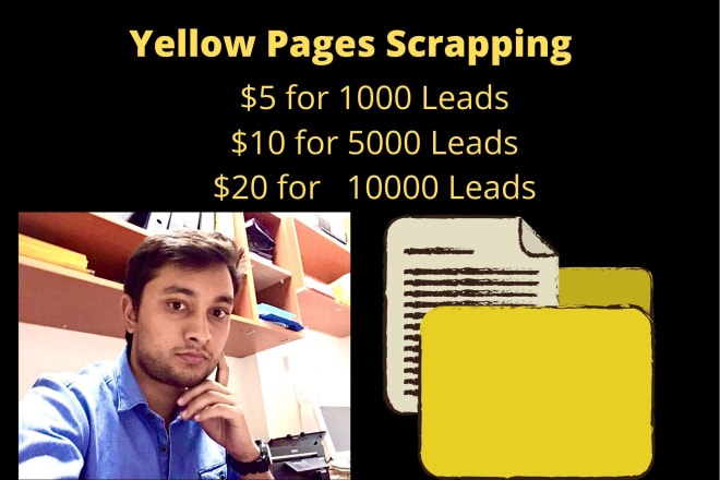 I will do yellow pages scraping