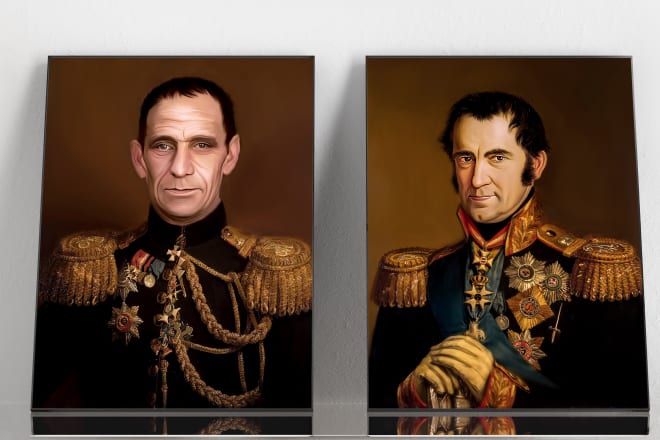 I will do your custom royal portrait, renaissance or historical portrait in oil paint