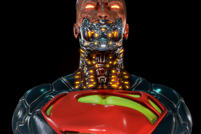 I will do your fav superhero 3d collectible in zbrush
