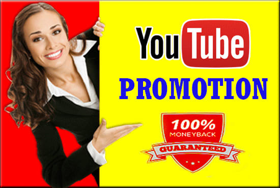 I will do youtube promotion video marketing channel marketing organic real seo ranking