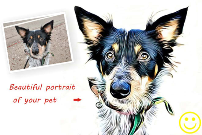 I will dog drawing portrait and cat,pet portrait realistic art