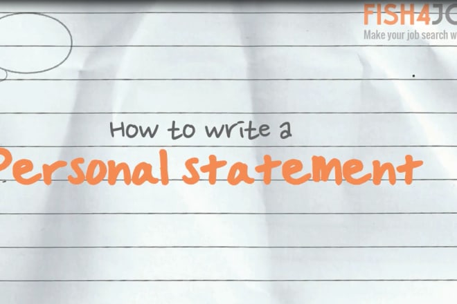 I will draft a powerful personal statement