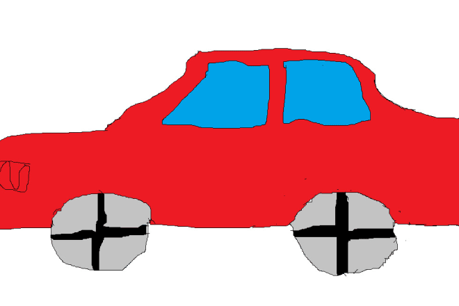 I will draw a car that look a bit like your car