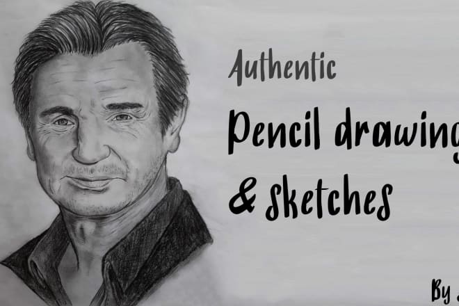 I will draw amazing pencil portraits and sketches for you