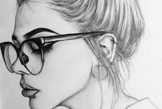 I will draw amazing pencil sketch art for you