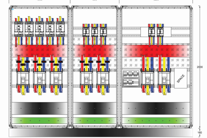 I will draw any electrical panel board design and sld with autocad,
