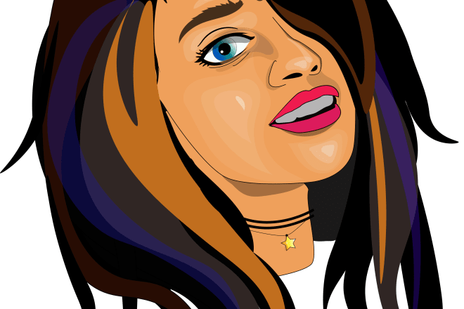 I will draw cartoon portrait or vector art from your photo the way you want