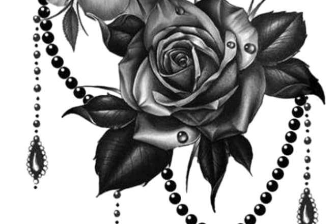 I will draw custom traditional tattoo design for you