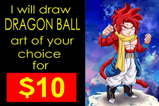 I will draw dragon ball art of your choice
