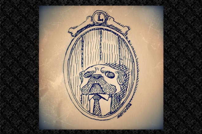 I will draw you or your pet as a classy victorian portrait