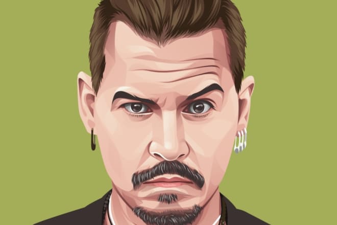 I will draw your photo to amazing vector art