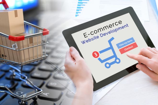 I will ecommerce cms website with design