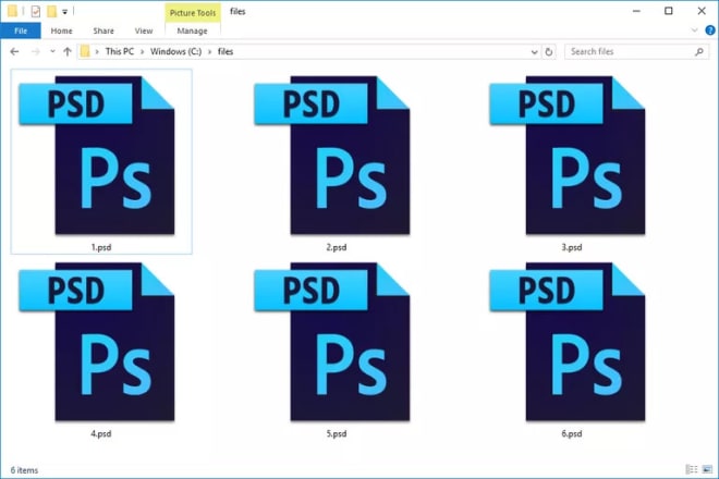 I will edit photoshop psd file in 24 hours