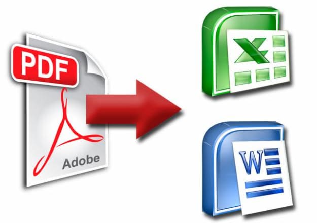 I will efficiently convert pdf to word excel or image