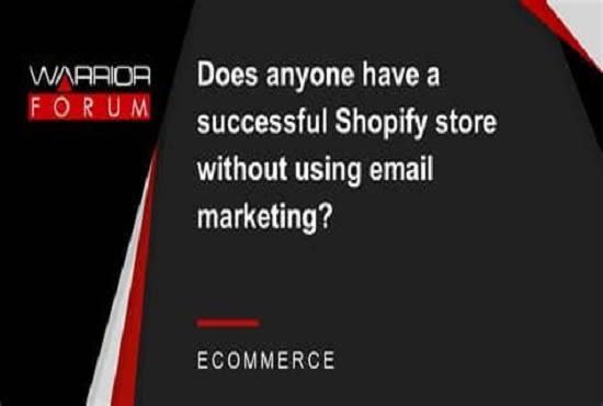 I will email marketing campaign for shopify store, email automation