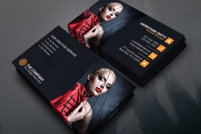I will eye catching business card