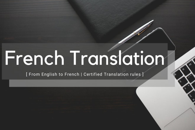 I will fastly provide a flawless french translation