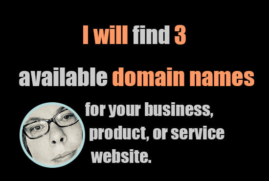 I will find 3 available, relevant domains
