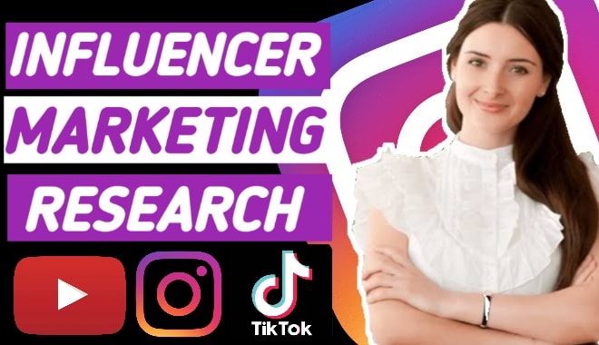 I will find influencer for instagram tiktok youtube brand influencing marketing