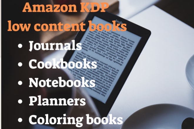 I will find profitable niches low content books for amazon KDP