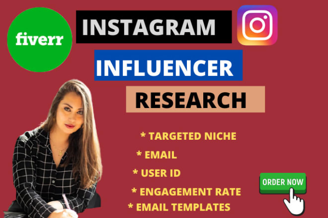 I will find top instagram influencer of any niche