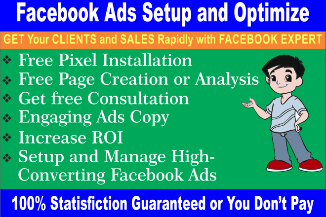 I will find you, clients and sales in 24hr, using facebook ads