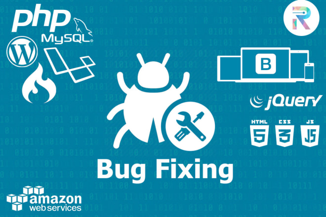 I will fix all your PHP, laravel, wp, react js issues