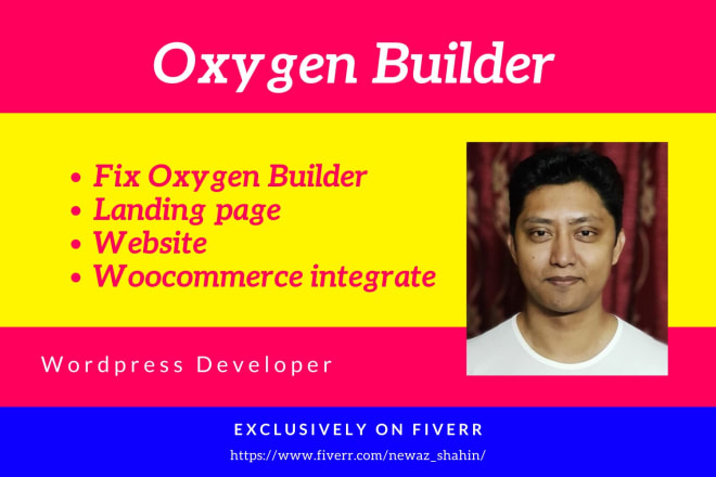 I will fix oxygen issues and redesign oxygen builder website in wordpress cms