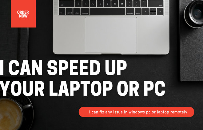 I will fix repair speed up your computer or pc remotely