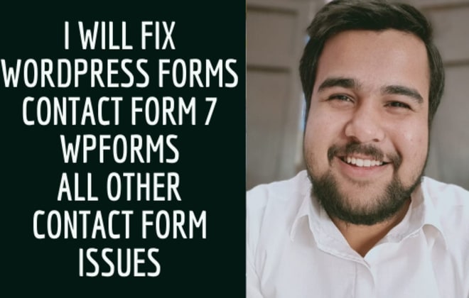 I will fix wordpress forms, contact form 7, wpforms, smtp issues