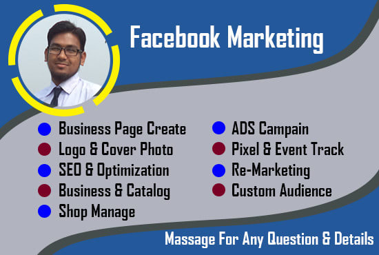I will fix your facebook marketing jobs in one responsible service