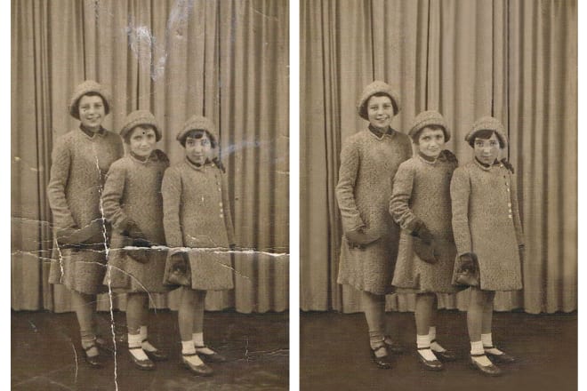 I will fully restore your old, vintage and damaged photographs