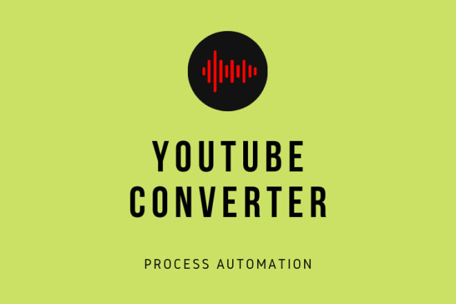 I will get you a mp3 converter from youtube videos and playlists