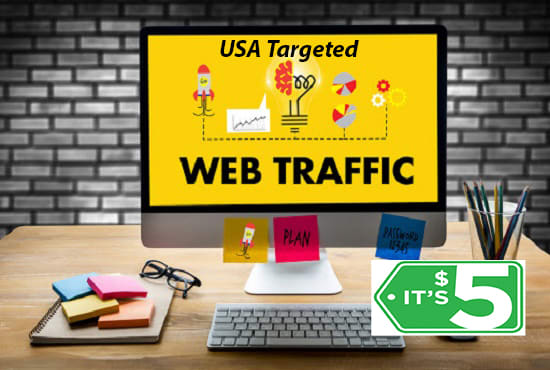 I will give USA unlimited web traffic for any website affiliate shopify ebay amazon