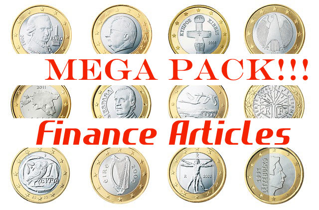 I will give you 13,295 finance plr articles