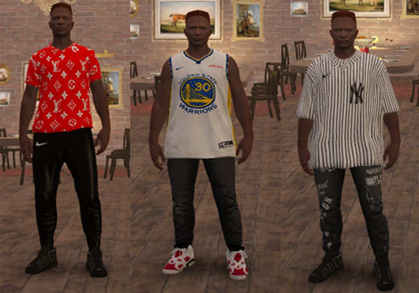 I will give you 400 custom real clothes pack