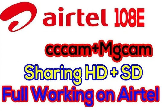 I will give you a airtel cccam and mgcam