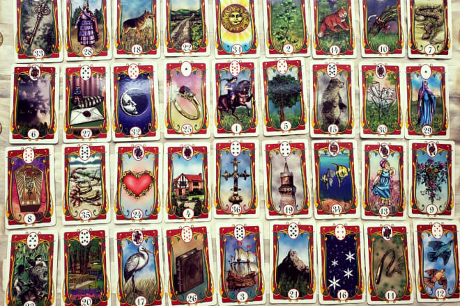 I will give you a complete lenormand grand tableau reading