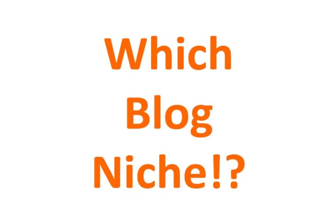 I will help you find a blog niche that is right for you