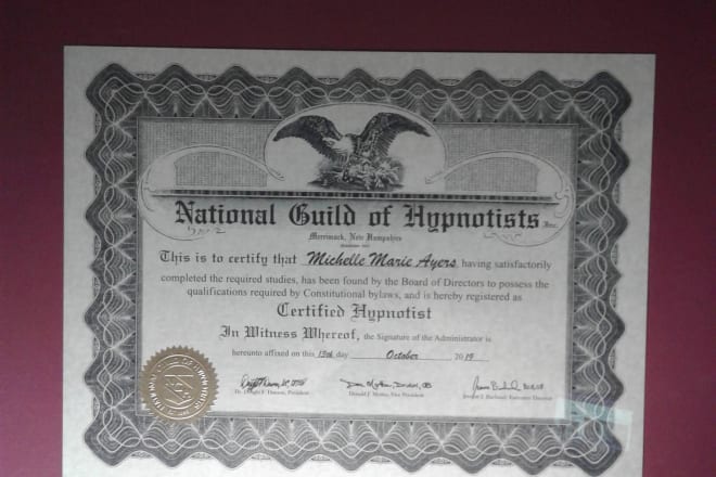 I will hypnotize you, I am a certified hypnotist