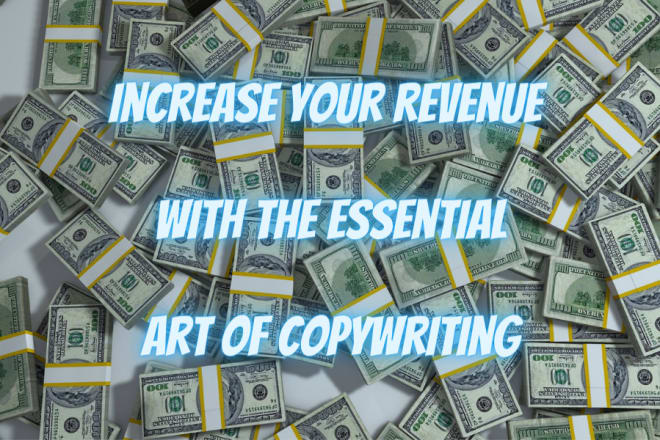 I will increase your sales with the power of great copywriting