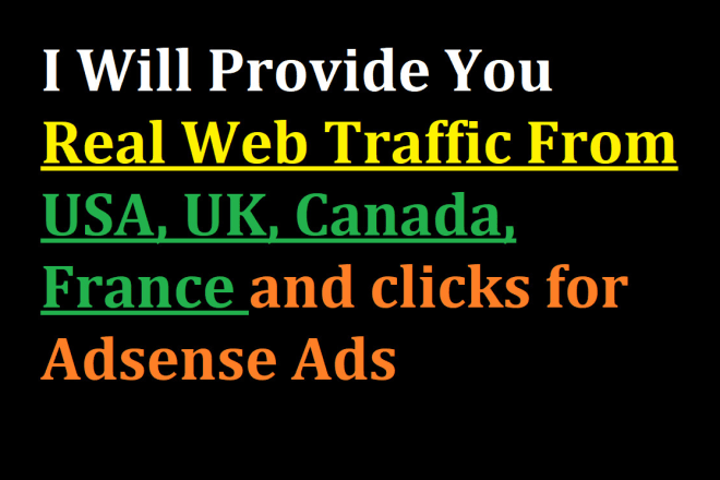 I will increase your web traffic of your website for getting adsense approval