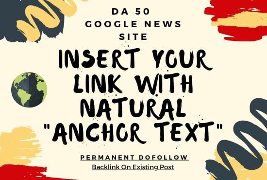 I will insert your link on da 50 blog news site