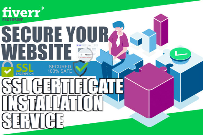 I will install a SSL https certificate on your website hosting