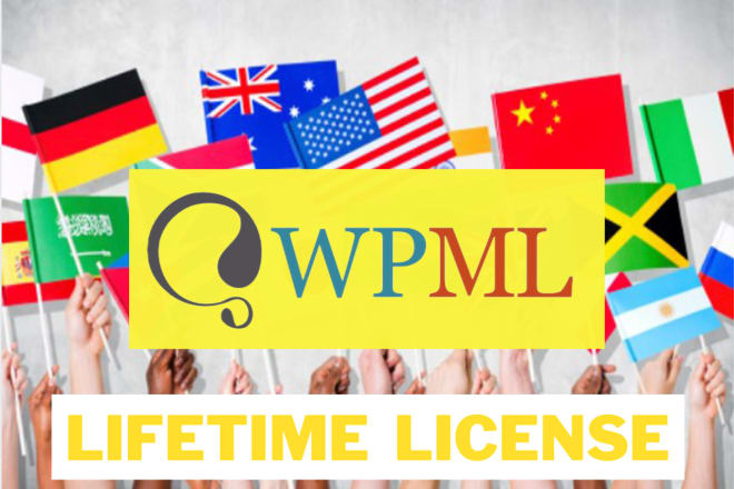 I will install and activate wpml multilingual cms lifetime updates