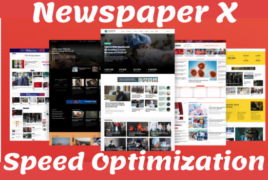 I will install and setup newspaper x theme with speed optimizations
