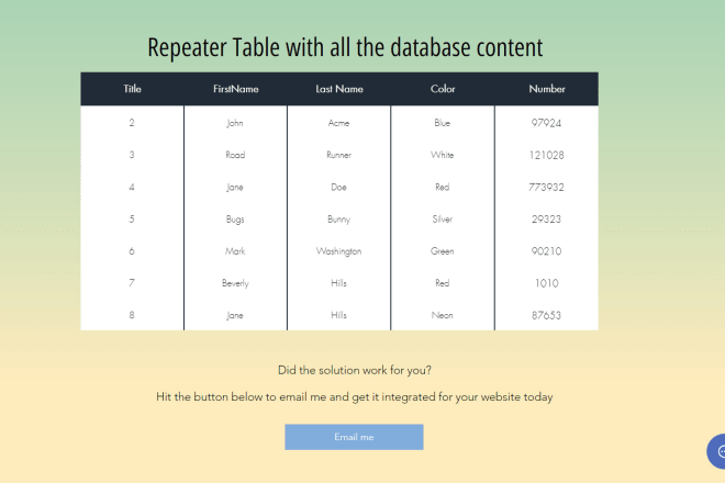 I will integrate google sheets with wix database