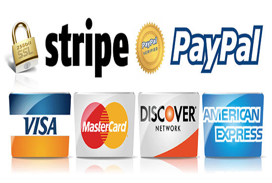 I will integrate paypal, stripe in website